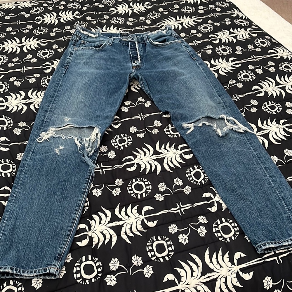 Citizens of Humanity Liya Highrise Classic Fit Crop Sz 28 Great condition!